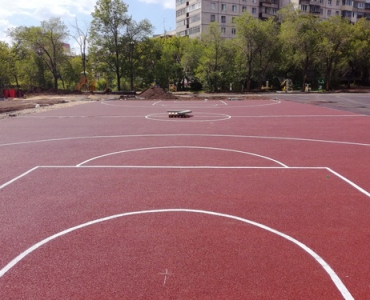 г. Магнитогорск, площадки для  баскетбола и мини-футбола_2